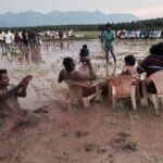 Ma Ka Pa Anand Instagram - Shoot in the fields #fight #depavalithupaki