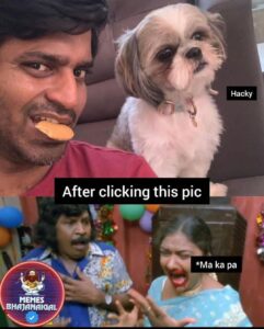 Ma Ka Pa Anand Instagram - Ha ha