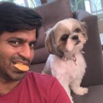 Ma Ka Pa Anand Instagram – 🐶 🍪