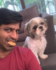 Ma Ka Pa Anand Instagram - 🐶 🍪