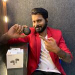 Ma Ka Pa Anand Instagram - Ever since I picked up a pair of the LG Tone Free earphones, every listening experience has been nothing short of incredible! These compact earphones can really pack in a punch - great bass response, the perfect balance of levels. What are you waiting for? Pick up a pair of the LG Tone Free earphones and immerse yourself in aural ecstasy! #RefreshYourSound #MeridianSound #UVNano #LGTone #LGToneFree #BacteriaFree #LGToneFN4 @lg_india