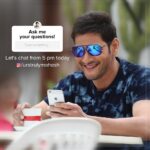 Mahesh Babu Instagram – Looking forward to answering your questions from 5 pm today !! #QuarantineCatchup