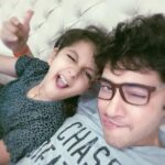 Mahesh Babu Instagram - Goofing around❤️❤️❤️ The new normal 😍😍 Stay home. stay safe. stay strong. #quarantineandchill @sitaraghattamaneni
