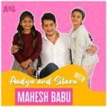 Mahesh Babu Instagram - Being interviewed by my lil girls has been the best part of my promotions so far💞💞 Such a pleasure...what more can I ask for! Love their energy & style!!! ❤❤❤ Way to go @aadyasitara 🤗🤗 Love & blessings to both! ( Link in bio)