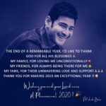 Mahesh Babu Instagram - #HappyNewYear2020 😊