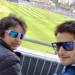 Mahesh Babu Instagram – This one’s for my boy…🏏 @gautamghattamaneni ♥♥ #INDvAUS @ The Oval