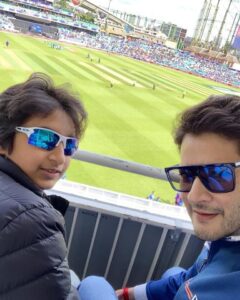 Mahesh Babu Instagram - This one's for my boy...🏏 @gautamghattamaneni ♥♥ #INDvAUS @ The Oval