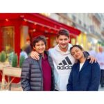 Mahesh Babu Instagram - An evening in Paris ♥ #familytime Paris, France