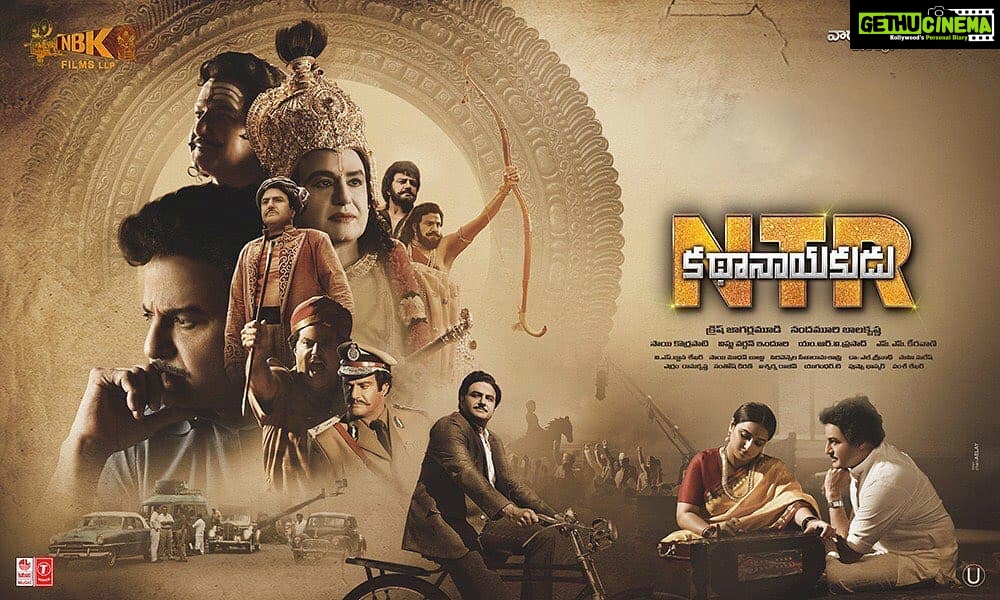 Mahesh Babu Instagram - Surreal & large... Krish has painted the canvas with an out of the world experience👍 Balakrishna garu has gone into the skin of #NTR garu's character and LIVED EVERY BIT OF IT🙏 All the characters penned & portrayed are 100% true to life. Brilliant👌 #NTRKathanayakudu is undoubtedly the best tribute one could have ever given to the LEGEND of Telugu cinema, NT Rama Rao garu🙏If there's going to be anything better than NTR Kathanayakudu, it's going to be #NTRMahanayakudu. Looking forward already. Congratulations to the entire team👏👏👏