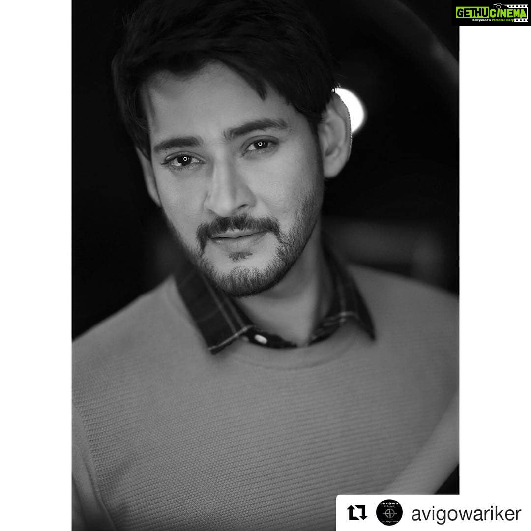 Mahesh Babu Instagram - Love your style of work :) Shooting with you is super fun as always... Enjoyed the super special Maharashtrian lunch ππ #Repost @avigowariker γ»γ»γ» βͺ#PostPackUpShot with the SuperCharming, SuperFast SuperStar..... π€ @urstrulymahesh . . . . #ShootDiaries #Photoshoot #Superstar #MaheshBabu #Monochrome #BlackAndWhite #HumanEffect #Framing #Composition #InstaDaily #POTDβ¬