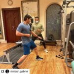 Mahesh Babu Instagram - It's always fun training with you @minash.gabriel.. Thank you for pushing me beyond my limits! #Repost @minash.gabriel