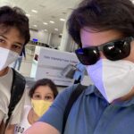 Mahesh Babu Instagram – Getting ourselves used to the new normal!! All equipped for a safe flight. Life’s back on track! Jet set go! 😎

#TravelDuringCovid #MaskOn😷 @sitaraghattamaneni @gautamghattamaneni @namratashirodkar