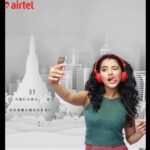 Malvika Sharma Instagram - 😁 Airtel adv ✌