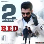 Malvika Sharma Instagram - 2 days to go 💃 Red releasing in theatres on 14th Jan ❤️ @ram_pothineni @tirumalakishore @srisravanthimoviesoffl