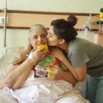 Malvika Sharma Instagram - मेरी सुंदर नानी 😘❤️ Unconditional love of grandma ❤️ Always ❤️