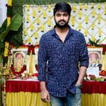 Naga Shaurya Instagram - Kick-started my next film with Pooja Ceremony today, under Manyam Productions, Directed by Chalo DOP #SaiSriram. Thank you Director Maruthi & Kona Venkat Garu for gracing the event . 😊🙏🏻 #Shaurya15