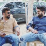 Naga Shaurya Instagram – A great day at work becomes better when friend visits! #Chalo #iracreations @rohithnara