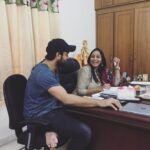 Naga Shaurya Instagram – Mother’s love for son is forever unconditional… #Chalo promotional meeting… Lot of interesting stuff coming soon! Hyderabad