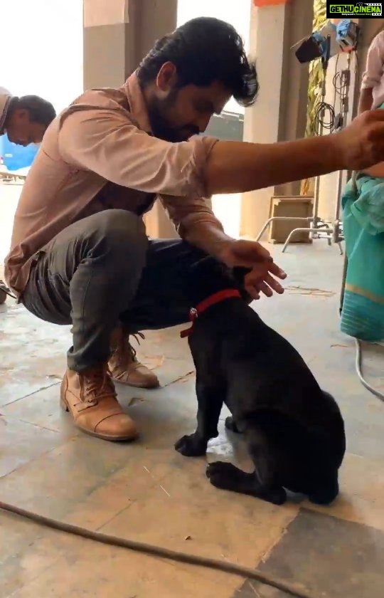 Naga Shaurya Instagram - In the journey of life, we tend to meet some special one's, Sometimes it might even be four-legged one... When I first met this Black Beauty, I was taken back... He made me fall in love all over again... My World kind of change in his company, from an early morning black coffee to bedtime stories everything was about him... Like I have told before his world is all about loving me and for me, he is a beautiful unending chapter, which I love discovering every day❤️ - #NagaShaurya #oneyearofpurestlove #oneyearofbuildingmemories #oneyearoftogetherness