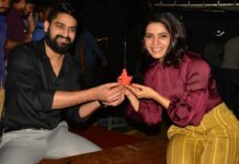 Naga Shaurya Instagram - I hope you keep winning hearts & keep Inspiring many like you always do, wishing you a very Happy Birthday @samantharuthprabhuoffl #HappyBirthdaySamantha