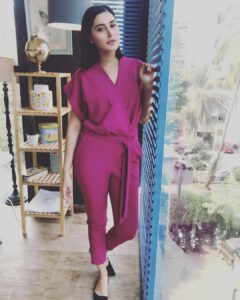 Nargis Fakhri Instagram - Love this @asos 💃🏼#makeup @divyachablani 
#hair @zoeyquinny.hair thanks @alliaalrufai