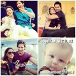Nargis Fakhir Instagram - Found this. Thought is was funny. i find it strange n hilarious that Varun is always caught sitting on my lap! 😆 😜🙈😋