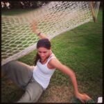 Nargis Fakhir Instagram - Falling off hammocks. Apparently I can not get into one on the first try. Hmm. Nor the second n third.