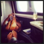 Nargis Fakhir Instagram - Hey my bag has a seat belt too! #Gucci #BA