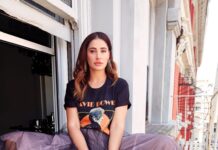 Nargis Fakhir Instagram - Good things come to those who wait. . . Patience is not the ability to wait but the ability to keep a good attitude while waiting! . Shot this last year in September. #NewYorkCity . . . . . Shoot with @fashionweekonline Interview by @rebeccasuhrawardi Hair - @ricbrenin MUA- @malihajkhan Photographer - @kritibisaria Stylist- @mahakbrahmawar Styled with - @nora_russell_ @bhavyaainy Production - @littlemissbaker__ . Clothing - @flyingsolonyc . . Earrings - Bhavyaa @bhavyaainy @flyingsolonyc Top - Evangelista @evangelista_official @flyingsolonyc Skirt – Elizabeth Brown @ monalizabeth_elizabethbrown @flyingsolonyc Shoes – Paula Torres @paulatorresbrand @flyingsolonyc . . #waiting #patience #inthetimeofcorona #athome #chill #relax #nyc #home #crazy #shoot #bollywood #hollywood #actress #model #entrepreneur #dream New York City