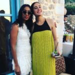 Nargis Fakhir Instagram - So happy to be a part of your celebration! ❤️ @alliaalrufai & @only.theo • now i have more friends to come see in Greece 🇬🇷🙌🏻 #ilovegreece dress : @aliabastamamkl