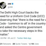 Natasha Suri Instagram - What are your views on the impending Uniform Civil Code in India?? Is there any who opposes it? I whole heartedly support it..👏👍