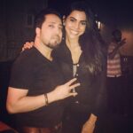 Natasha Suri Instagram - Happy birthday to my friend and producer, the large-hearted, kind and fearless Mikaji..King of Hindi Pop music @mikasingh💃 Wishing you the best in life. Keep shining. Keep rising. Have the best year ever. 😊🌻🎂🥂🍾🌈🔥