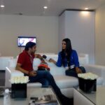 Natasha Suri Instagram - #natashasuri#narainkartikeyan#F1#TVhost##jaguar#glam#love#tv