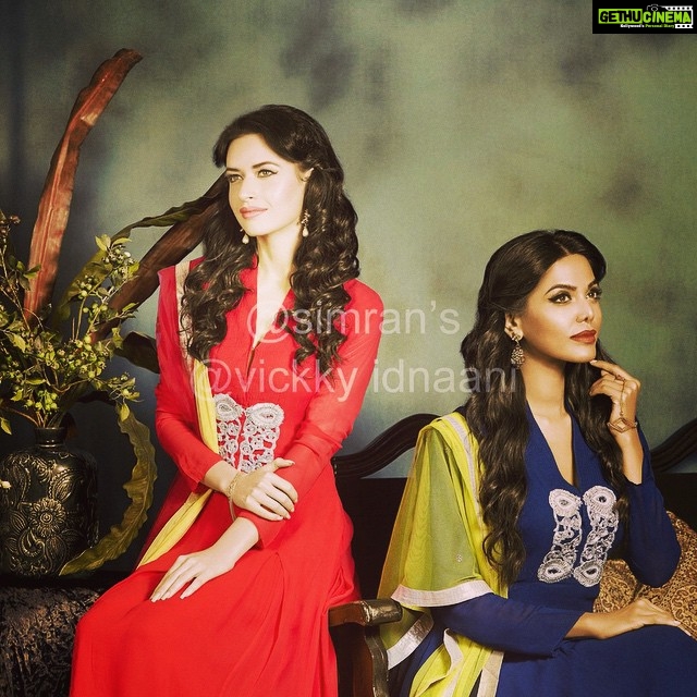 Natasha Suri Instagram - Recent campaign shoot for brand 'Simran' #natashasuri