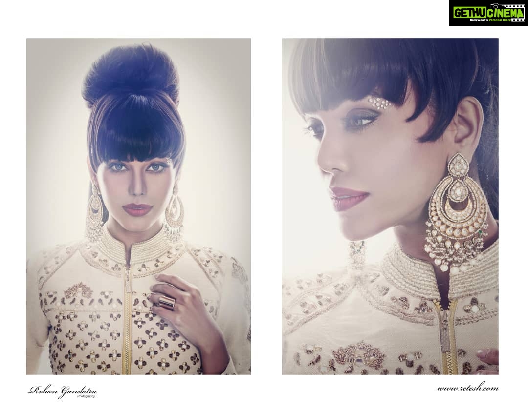 Natasha Suri Instagram - #natashasuri styled by @retesh_retesh ••• Tribal enchantress!!!