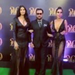 Natasha Suri Instagram - This Bad man, too funny!! Goofing around. IIFA 2019 #NatashaSuri #GulshanGrover #RupaliSuri