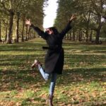 Natasha Suri Instagram – #My chandni moment in slow-mo! #hydepark #london