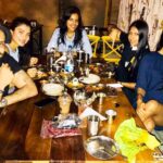 Natasha Suri Instagram - Caught up with these beauties over some delicious dinner at #currytales in Khar, Mumbai. We only laughed, giggled, chomped & made merry! @ninjapinto @deeptigujral @hemangiparte @suved #natashasuri #friends #colleagues #lovelies