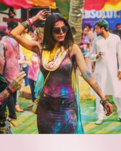 Natasha Suri Instagram - Holi 2018'🌸 Times of India Holi Bash! Razzberry Rhinoceros