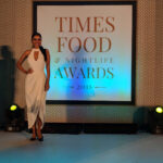 Natasha Suri Instagram - Hosted the 'Times Food & Nightlife Awards 2018' in Kolkata. Had a super wonderful event!! #NatashaSuri #timesfoodandnightlifeawards2018 #actor #host @timesofindia