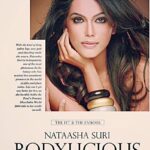 Natasha Suri Instagram - Another Magazine write up & interview!🙏🙏❤️ PS: I had insisted to add an extra 'A' temporarily in my name in this one for a reason!😋