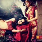 Natasha Suri Instagram – For Kamasutra themed Kalamandir Calendar! 
#natashasuri #amrutapatki #missindiaworld #missindiaearth