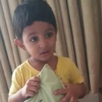 Natasha Suri Instagram – My laddooo😍😂
#NephewLove