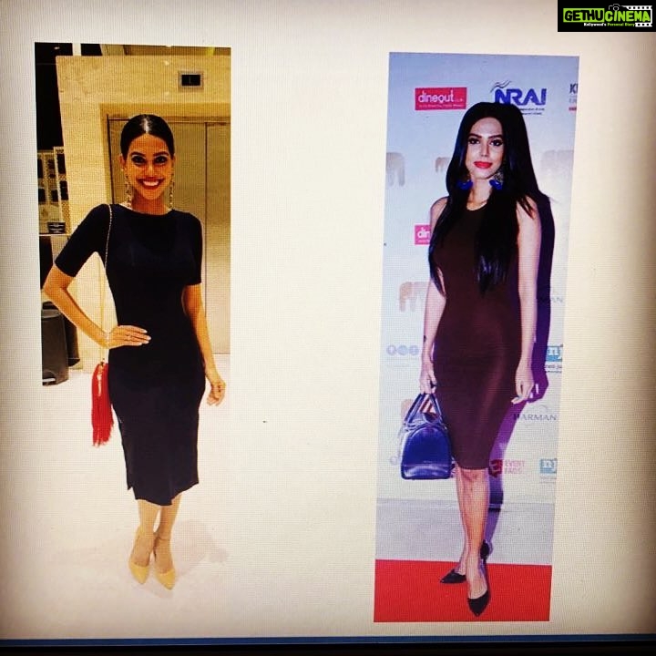 Natasha Suri Instagram - Absolutely love wearing knee length well fitted dresses!❤️#mystyle
