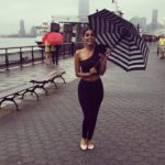 Natasha Suri Instagram – Goofing around at New York Harbour!