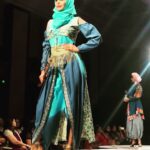 Natasha Suri Instagram - Arabic warrior princess avatar! Amor institute show, Ahmedabad! #Runway#ramp