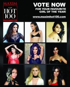 Natasha Suri Instagram - So Im on Maxim's global list of Top 100 hotties!Thank you for the love and honour❤️🙏! My pic on the top right corner! #maximhot100#natashasuri