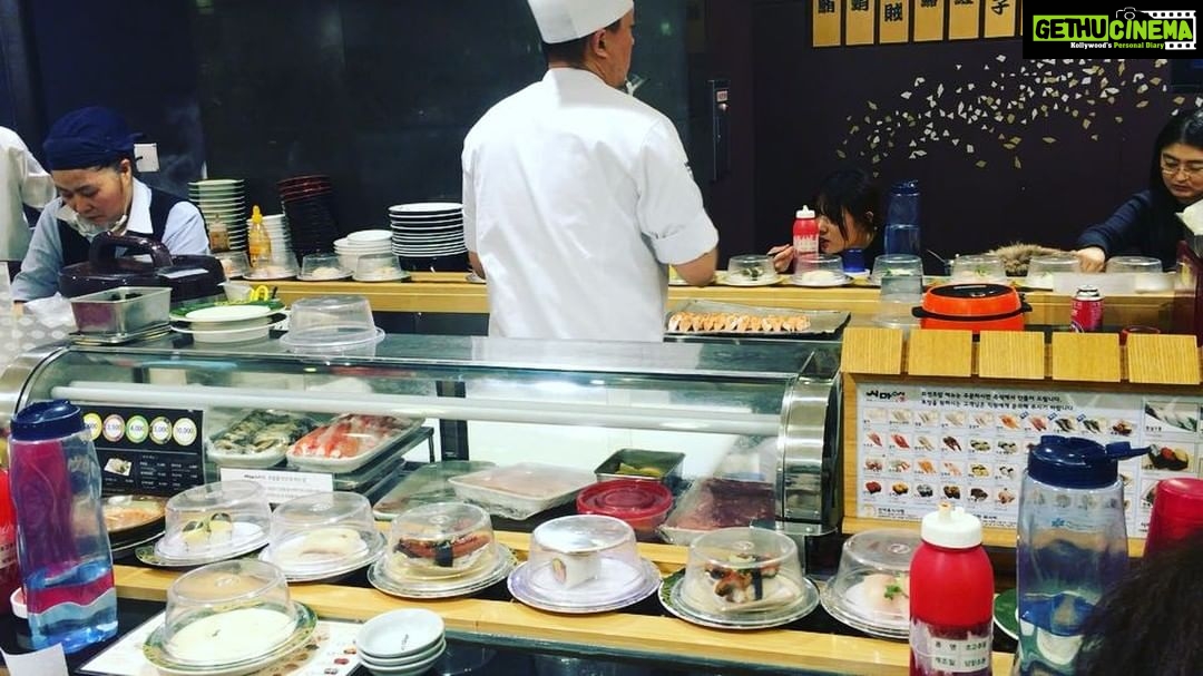 Natasha Suri Instagram - Korean food spread! Korea is heaven for sea food lovers!
