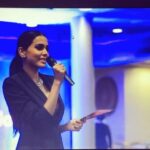 Natasha Suri Instagram - Hosting/Anchoring clip! Deltin Poker Tournament 2016'!#natashasuri#anchor#host #tvhost #liveevents#actor#model