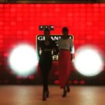 Natasha Suri Instagram - #dancemode#dramaqeens#runway#@sheelatiruchi#dancepartner..rehearsals part 1